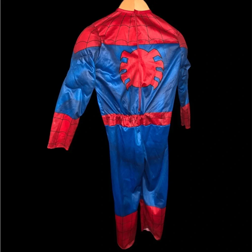 BOYS MARVEL SPIDER-MAN JUMPSUIT PADDED HALLOWEEN COSTUME